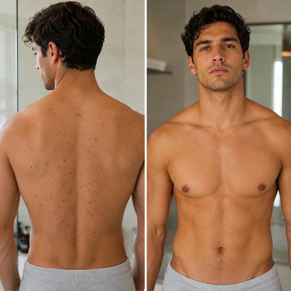 Convient à toutes les zones du corps sujettes aux imperfections.